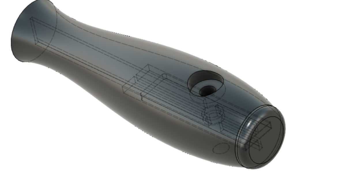 Hacksaw blade holder by PC2CV Download free STL model