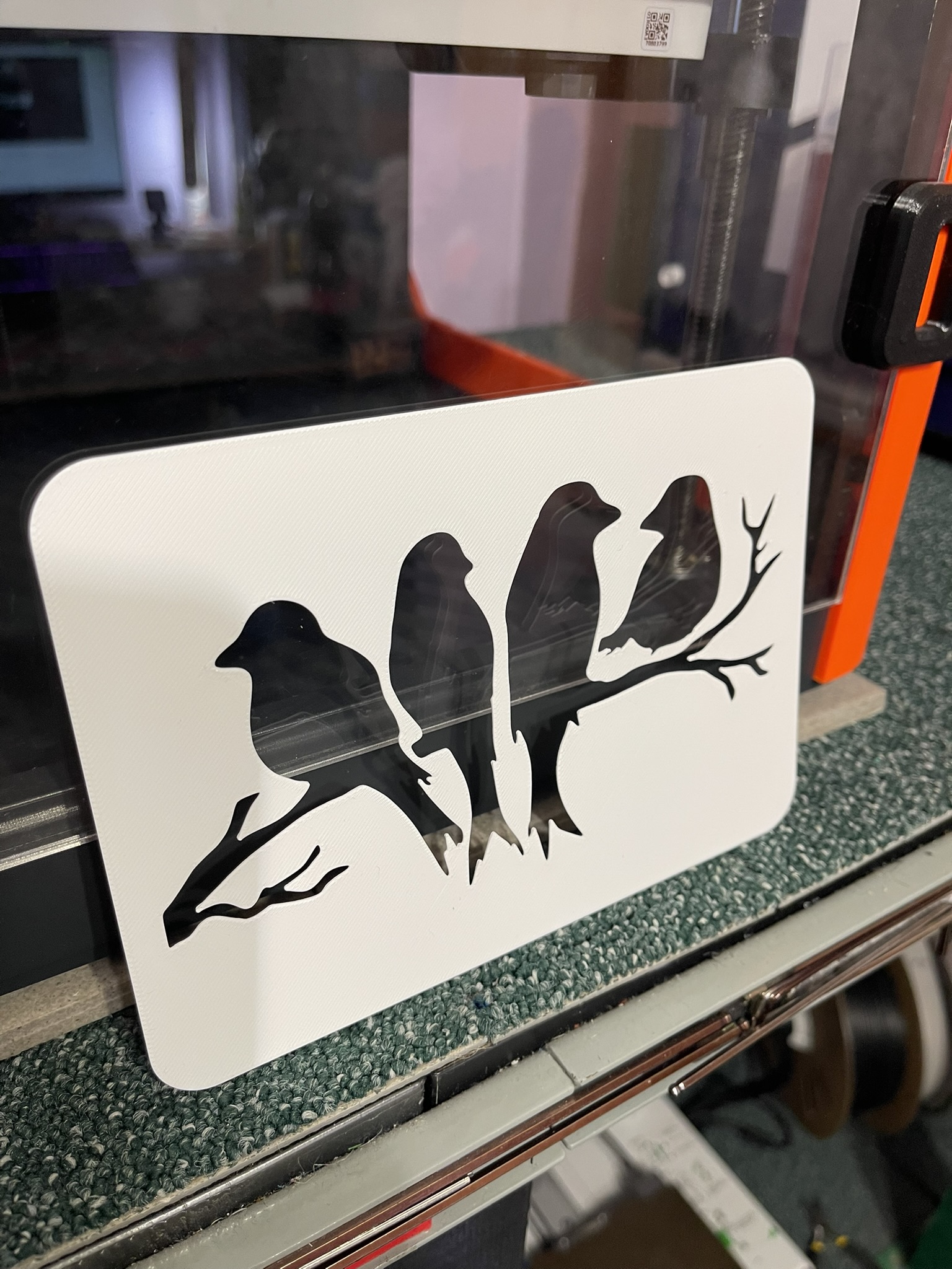 Birds - Template Stencil for drawing and painting