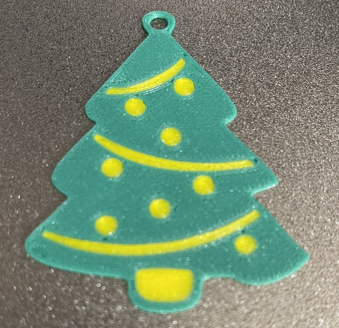 XMAS ornament - Tree #2 / Stromecek #2 - Multicolor