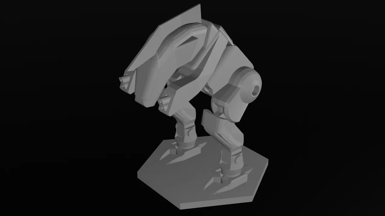 Predator HAWC - Battletech style figure by MaschineFuhrer | Download ...