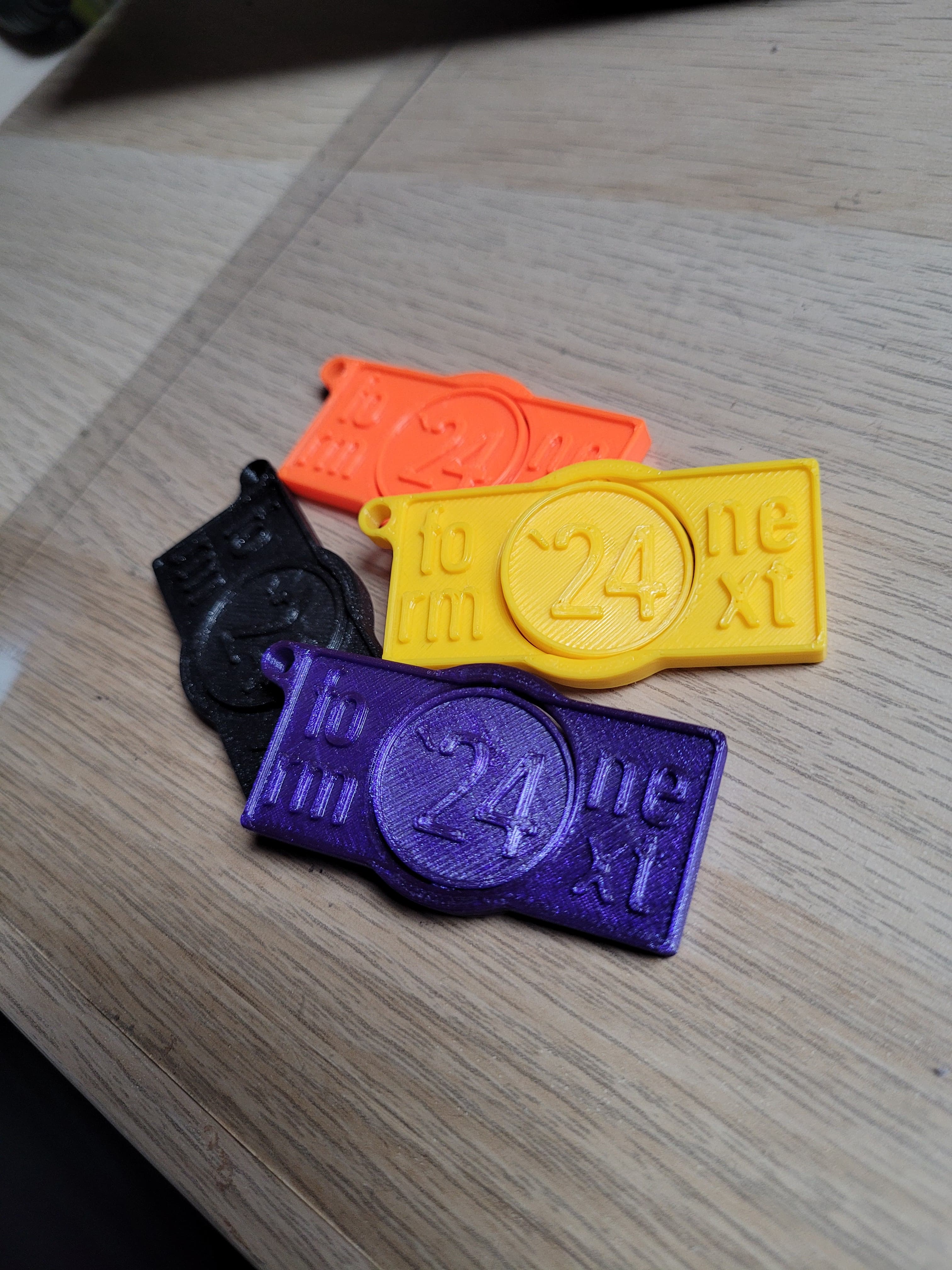 Formnext 2024 Spinning Keychain Print-In-Place
