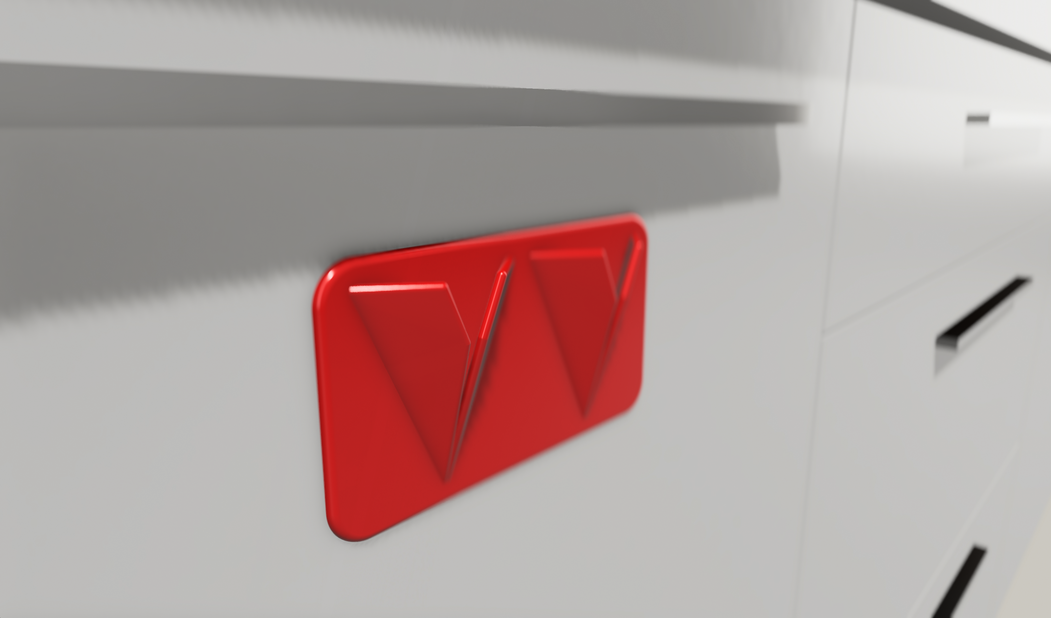 The GREATEST Towel Hooks V2 - Chamfered 3D model thumbnail