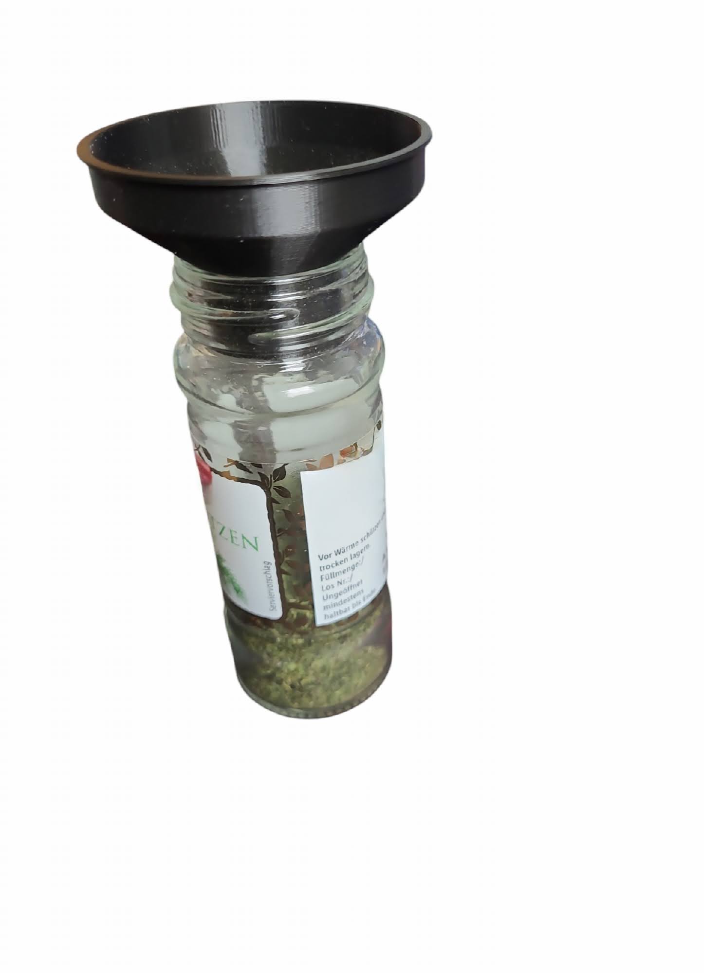 Funnel for spice jar / Trichter für Gewürzeglas D25mm