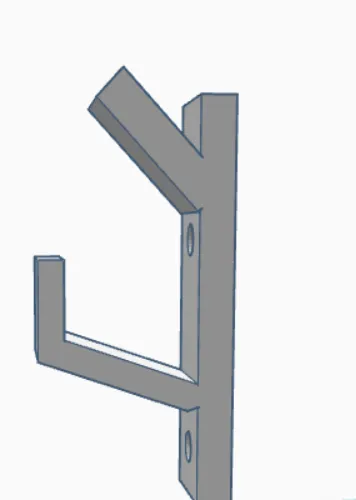 Wall hook by . | Download free STL model | Printables.com