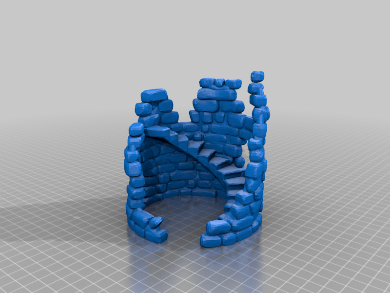Ruined Tower - Crumbling Top