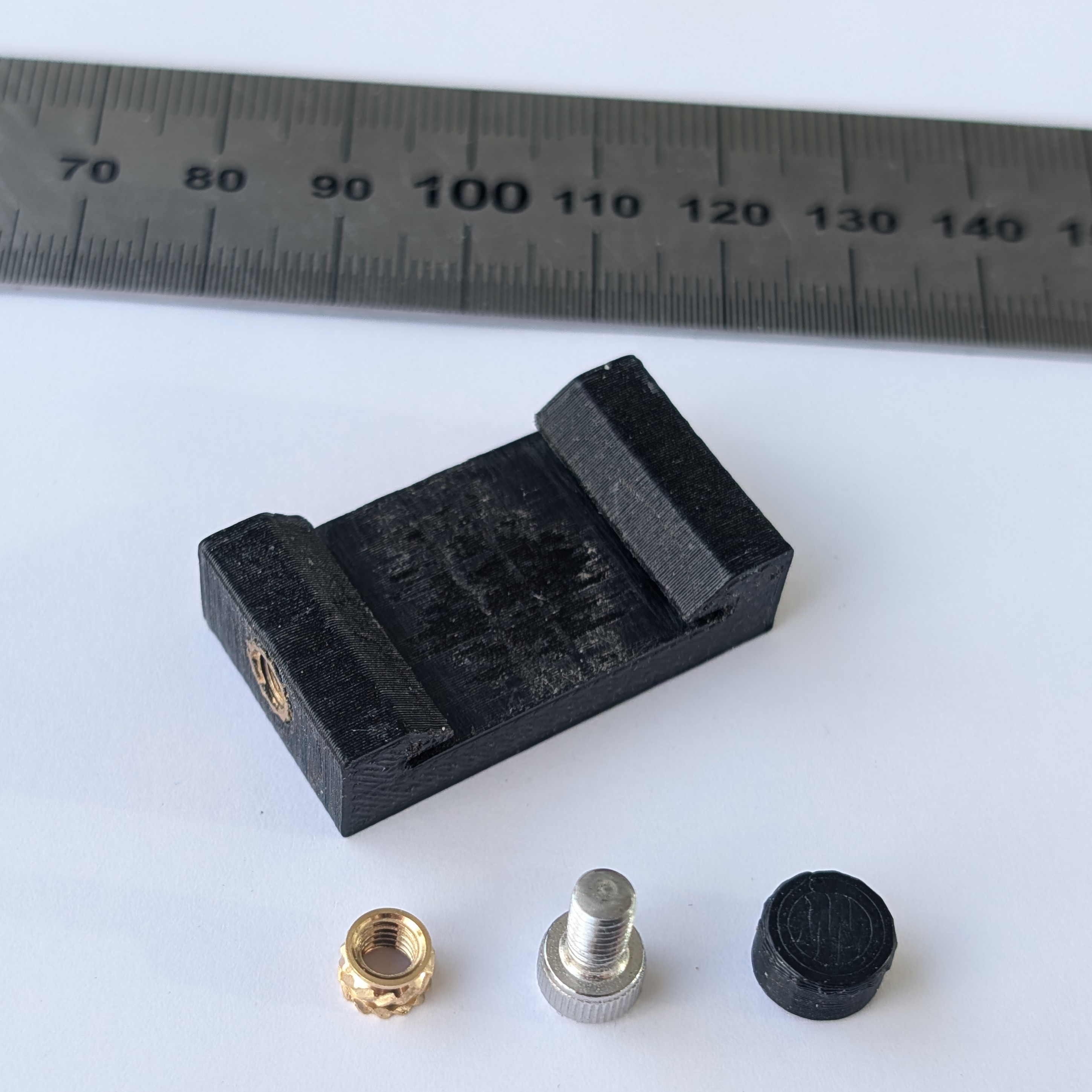 Miniatura 2 do modelo 3D Ruler stop block