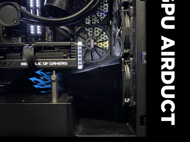 Corsair 5000D Front Air duct GPU