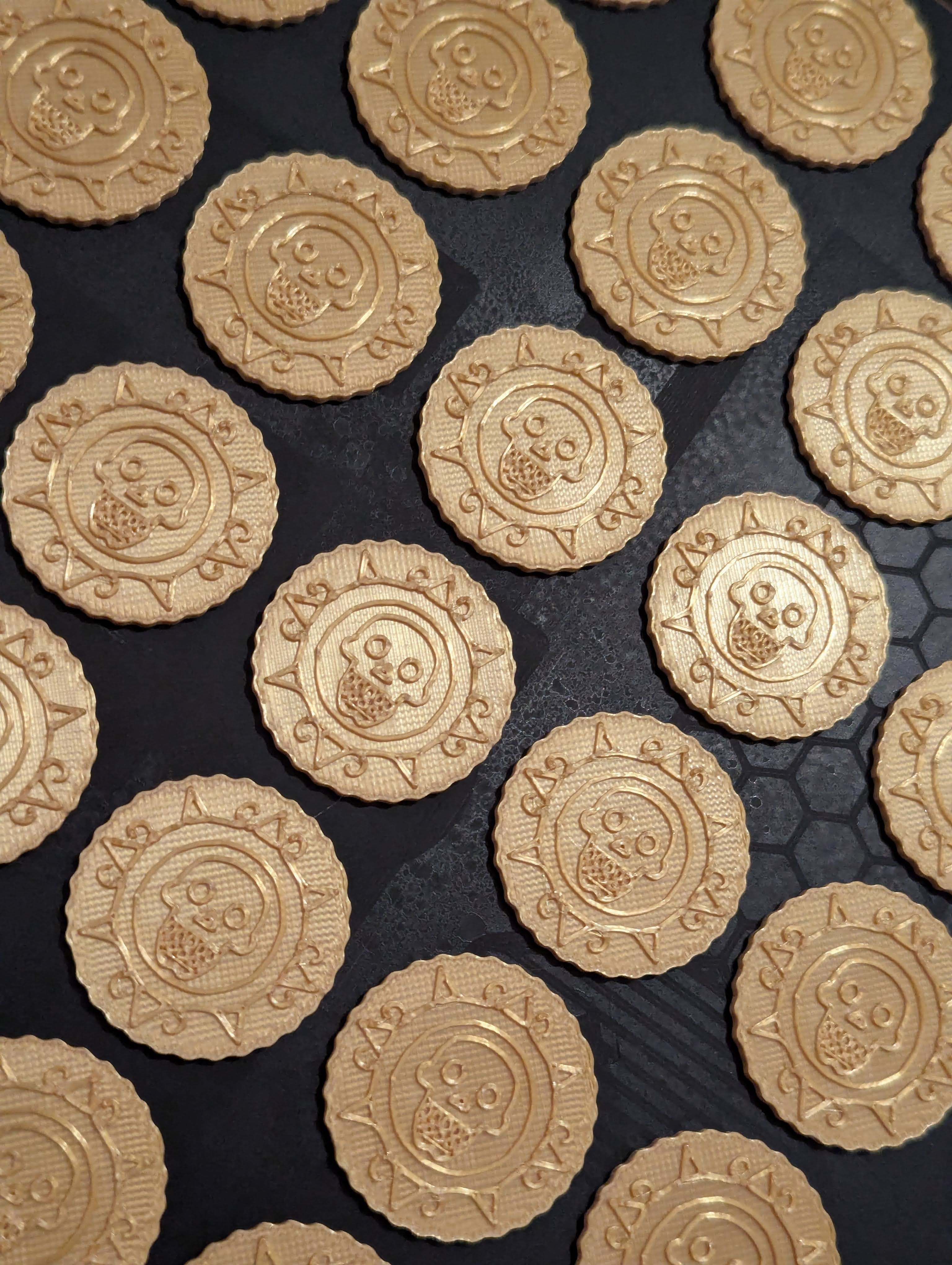 Port Royal card game golden coins