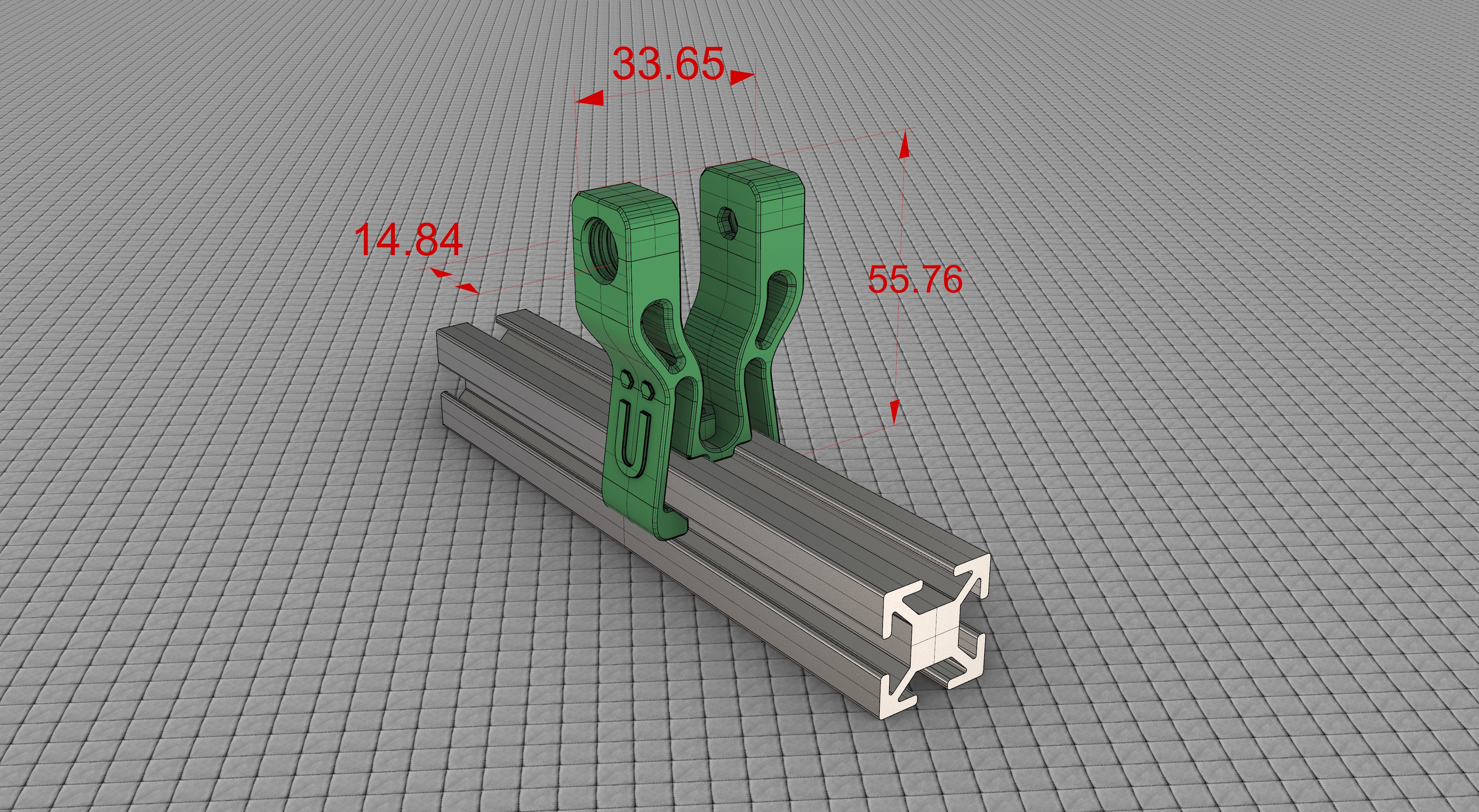 Bowden Feeder Tube Holder