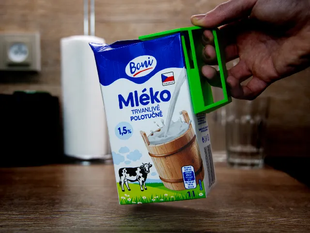 Milk box holder / Carton milk holder