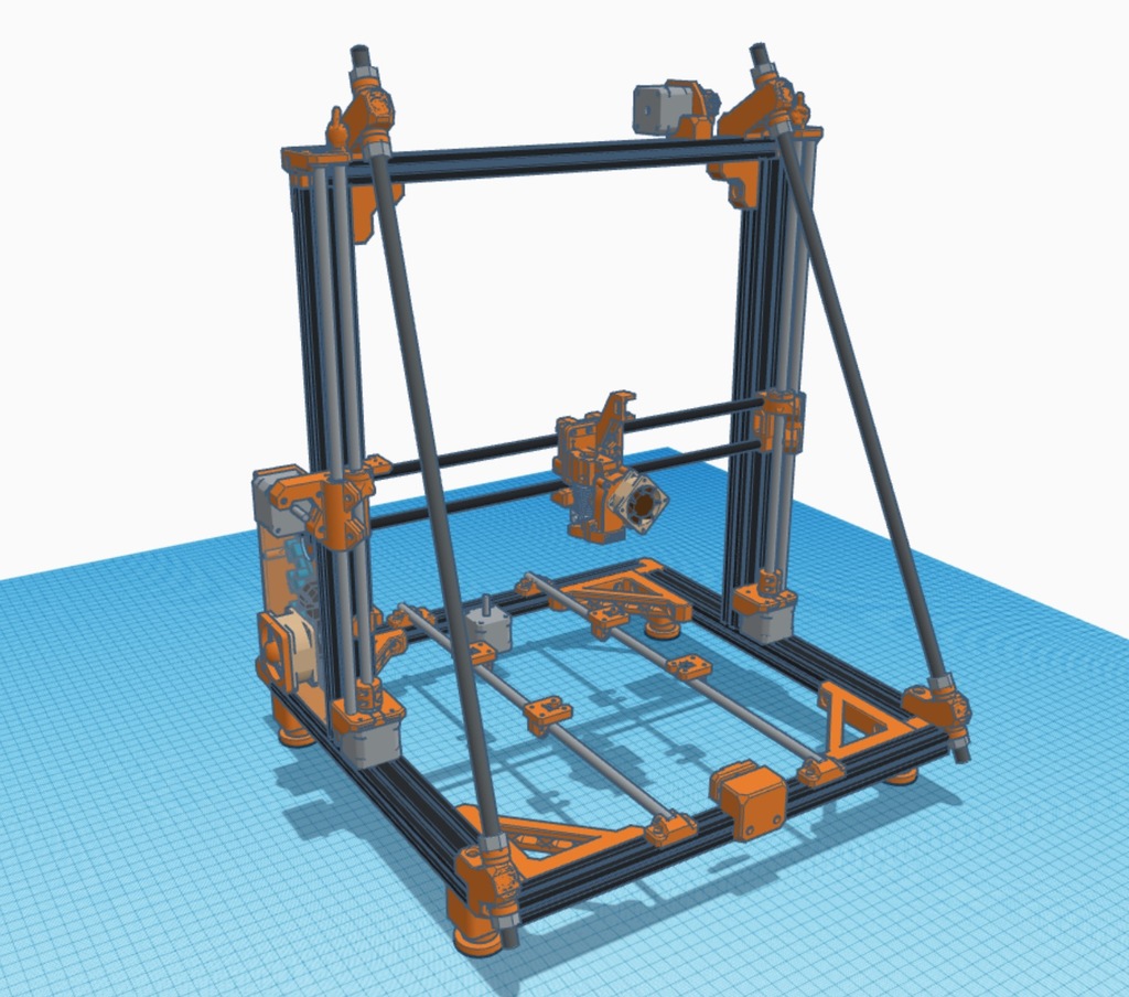 Anet A8 Plus Bear X Y Frame Brace By 3DPrintSOS Download Free 