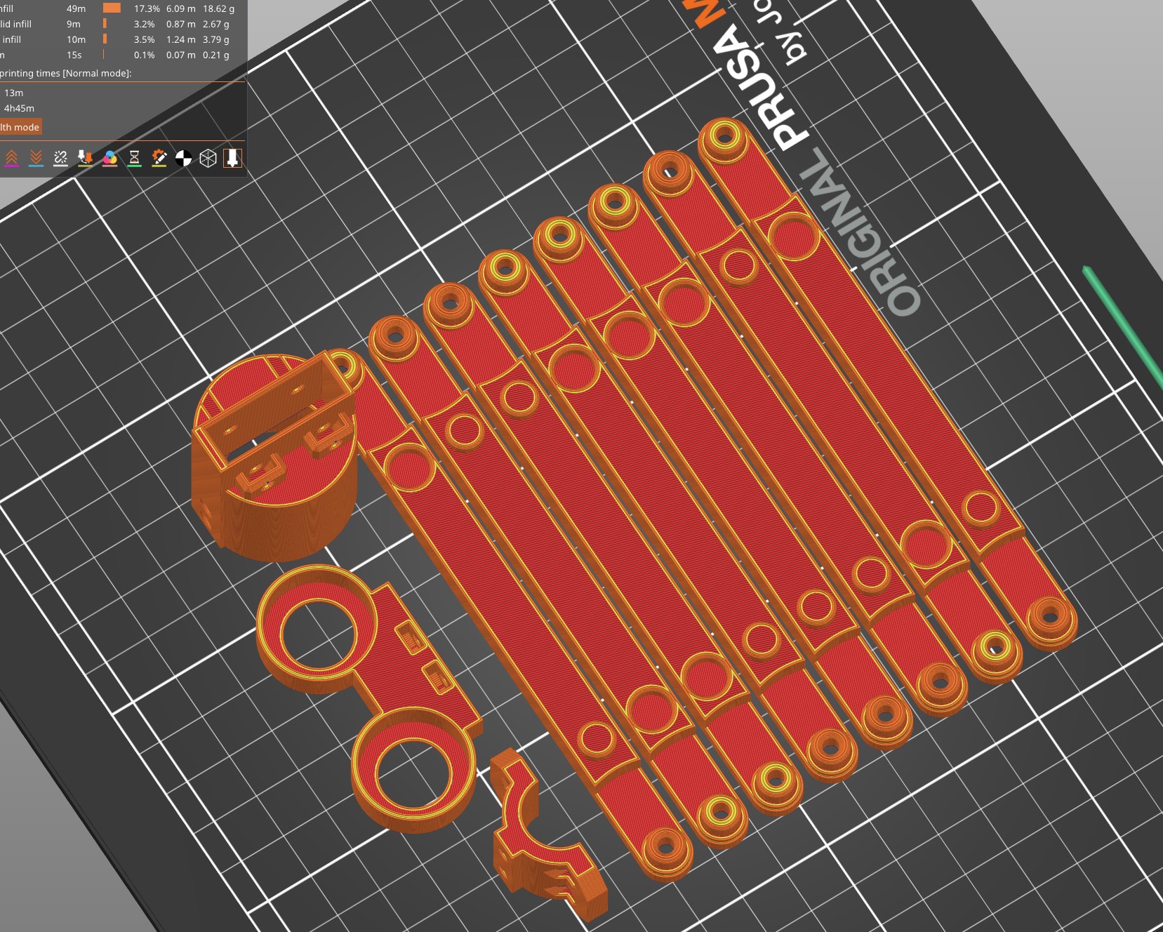 Brass heat-set insert tool - DIN 914 M3 nuts mod