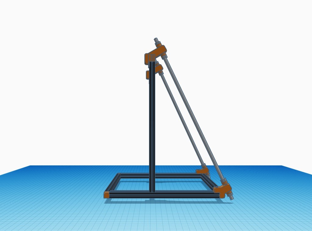 Anet A8 Plus Bear X Frame Brace By 3dprintsos Download Free Stl