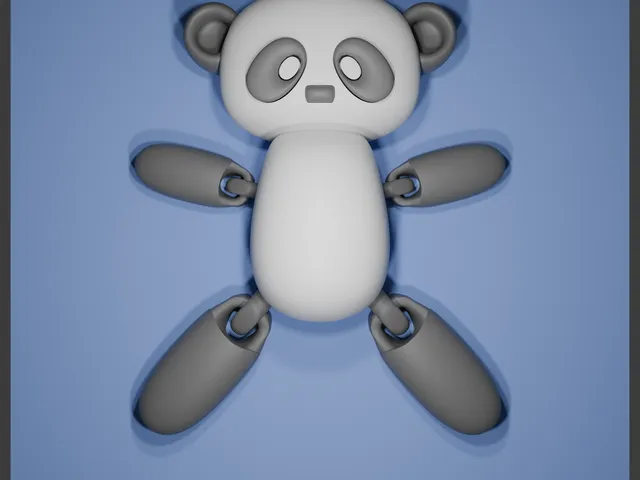 A Panda Articulated  (First Version -  test version)