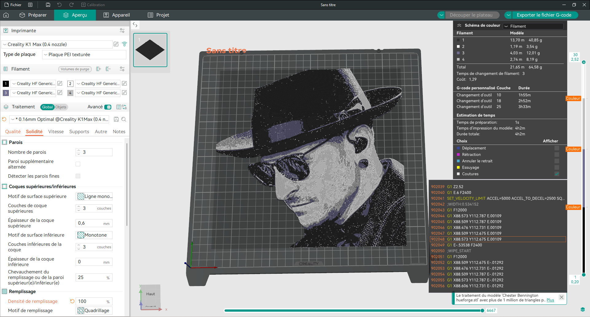 Chester Bennington Hueforge