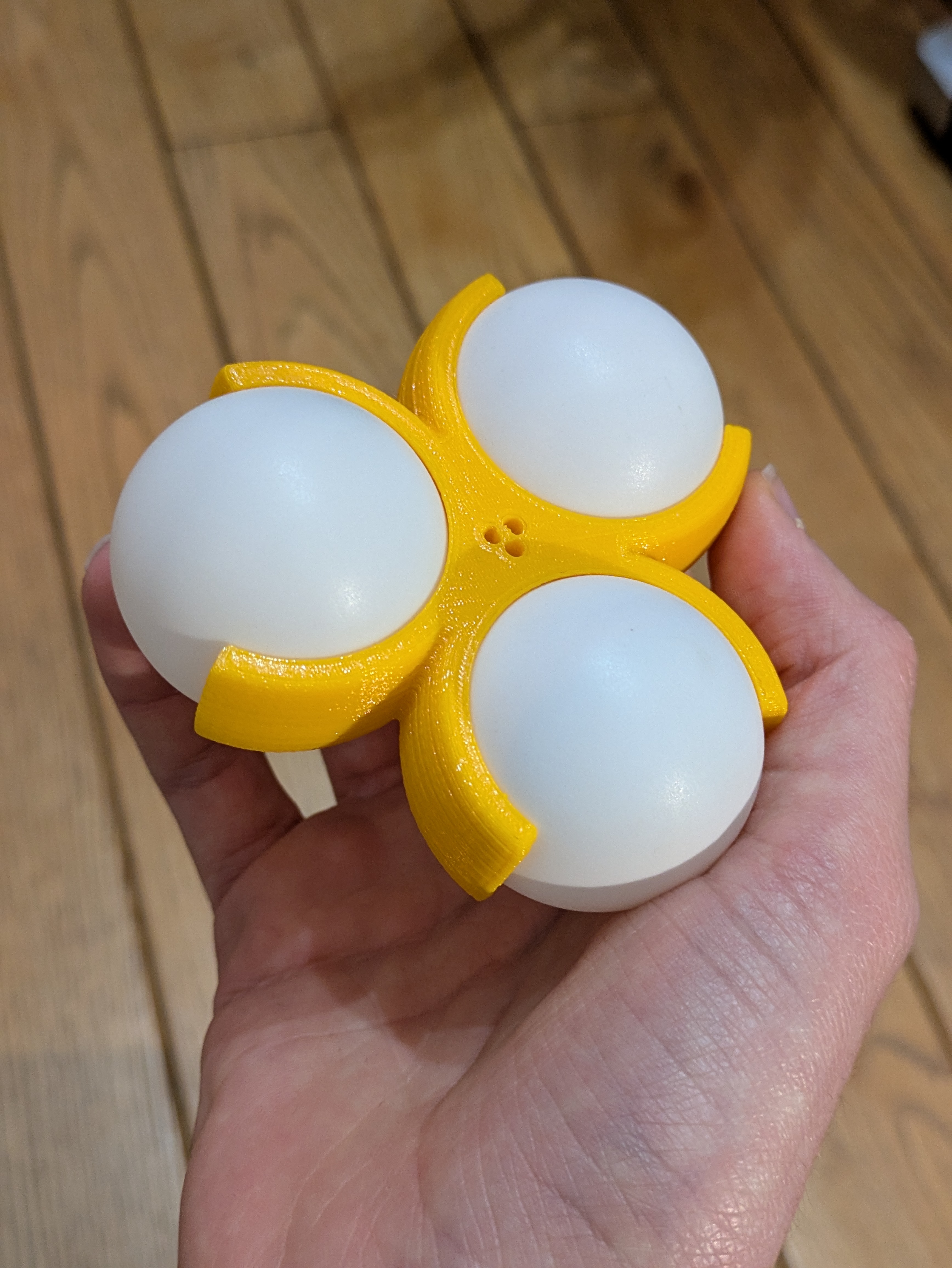 Ping pong ball holder