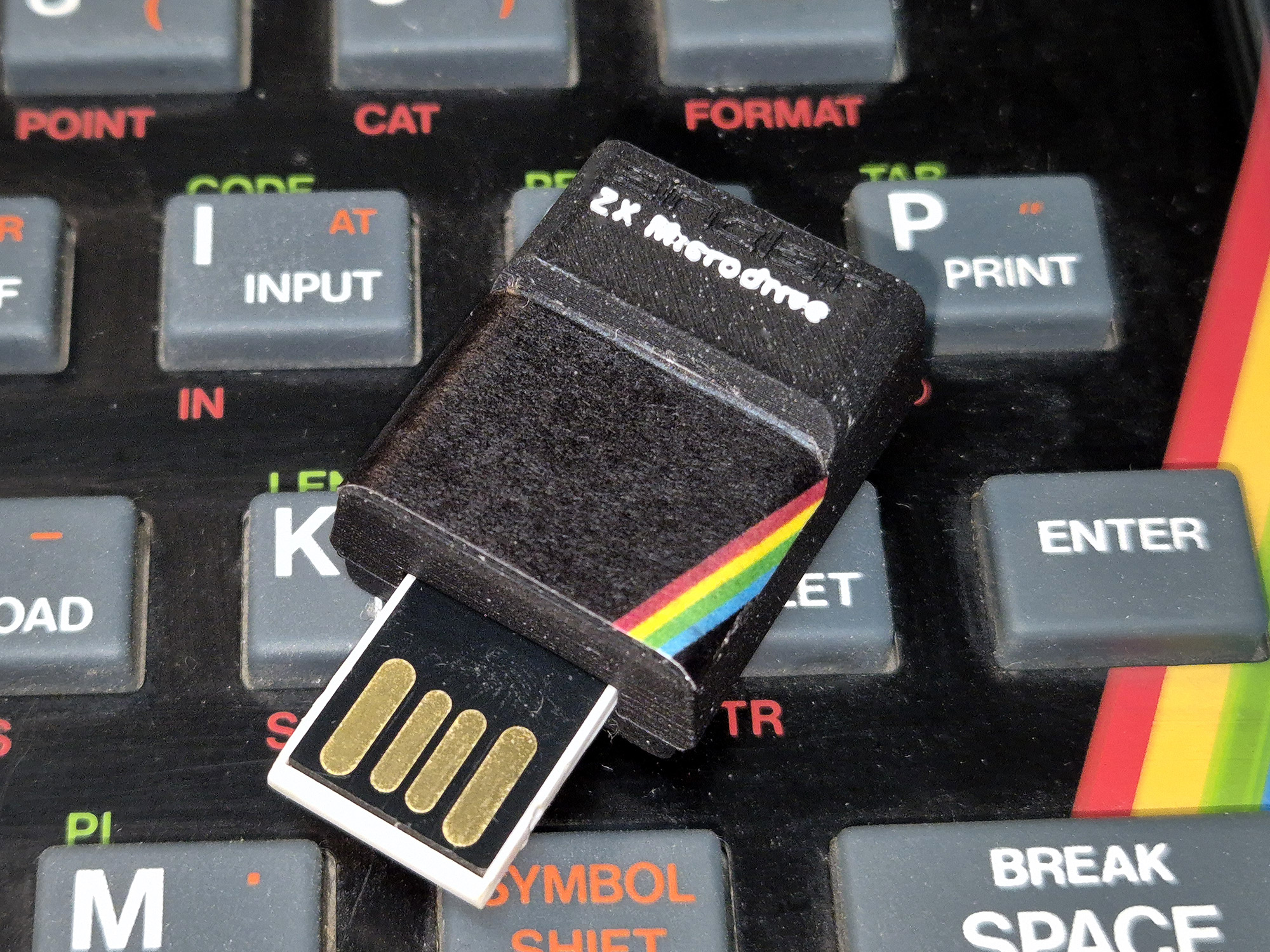 ZX Spectrum - ZX Microdrive USB Drive Case — miniatura 2