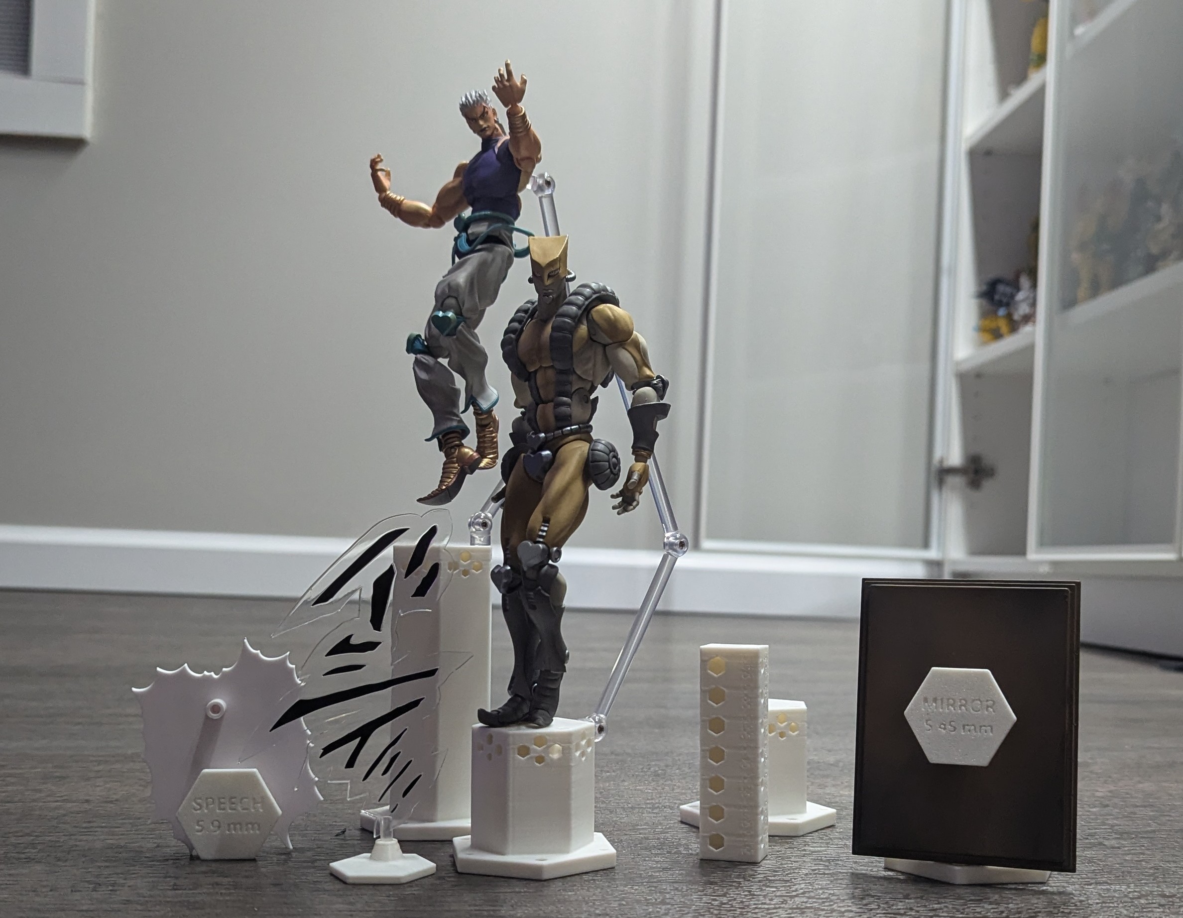 Universal Action Figure Stands and Mounts