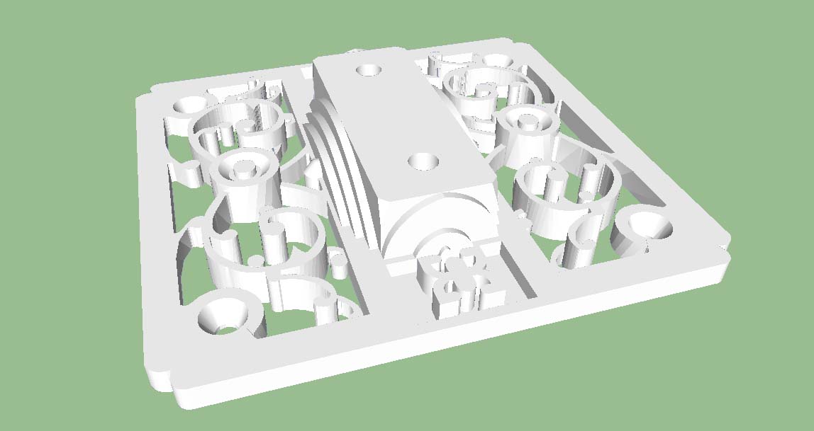 Bracket for Drafting Table by Lynn Download free STL model