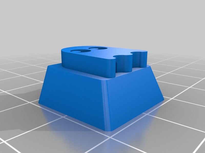Miniatura 4 do modelo 3D Pac-Man Cherry MX Keycaps