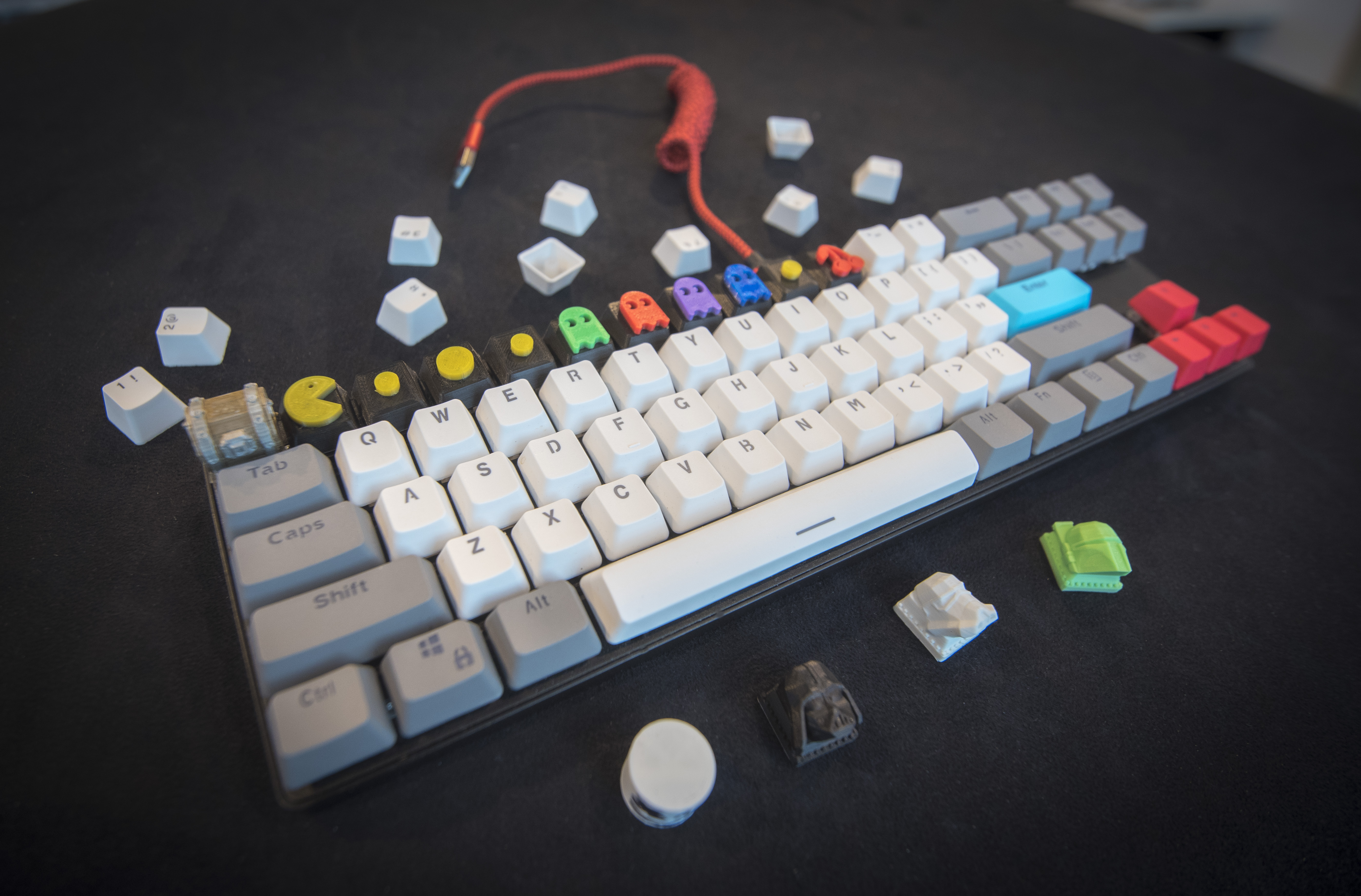 Miniatura 10 do modelo 3D Pac-Man Cherry MX Keycaps