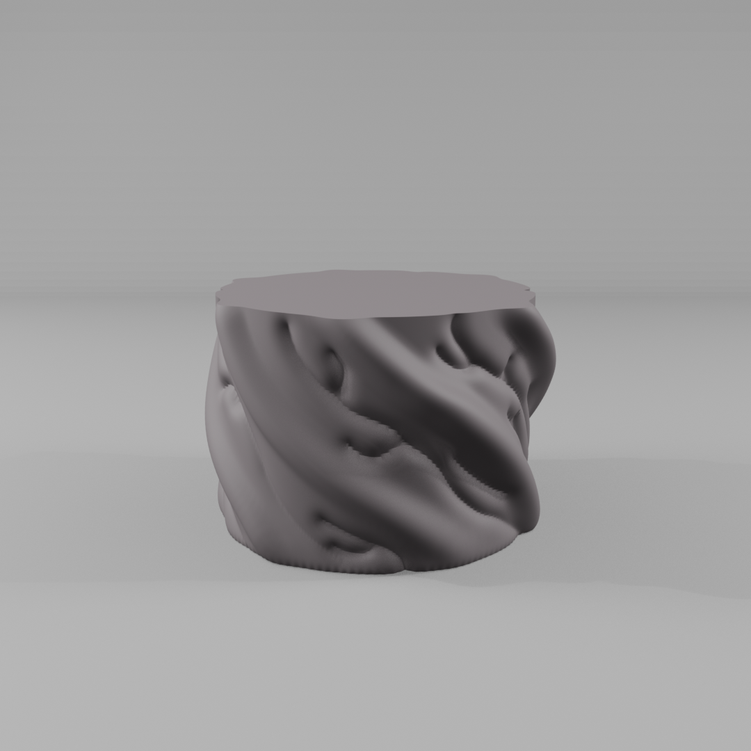 Plant pot abstract vase mode