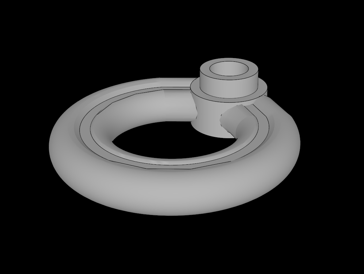 Lego Compatible (30340.dat) Minifig Life Ring
