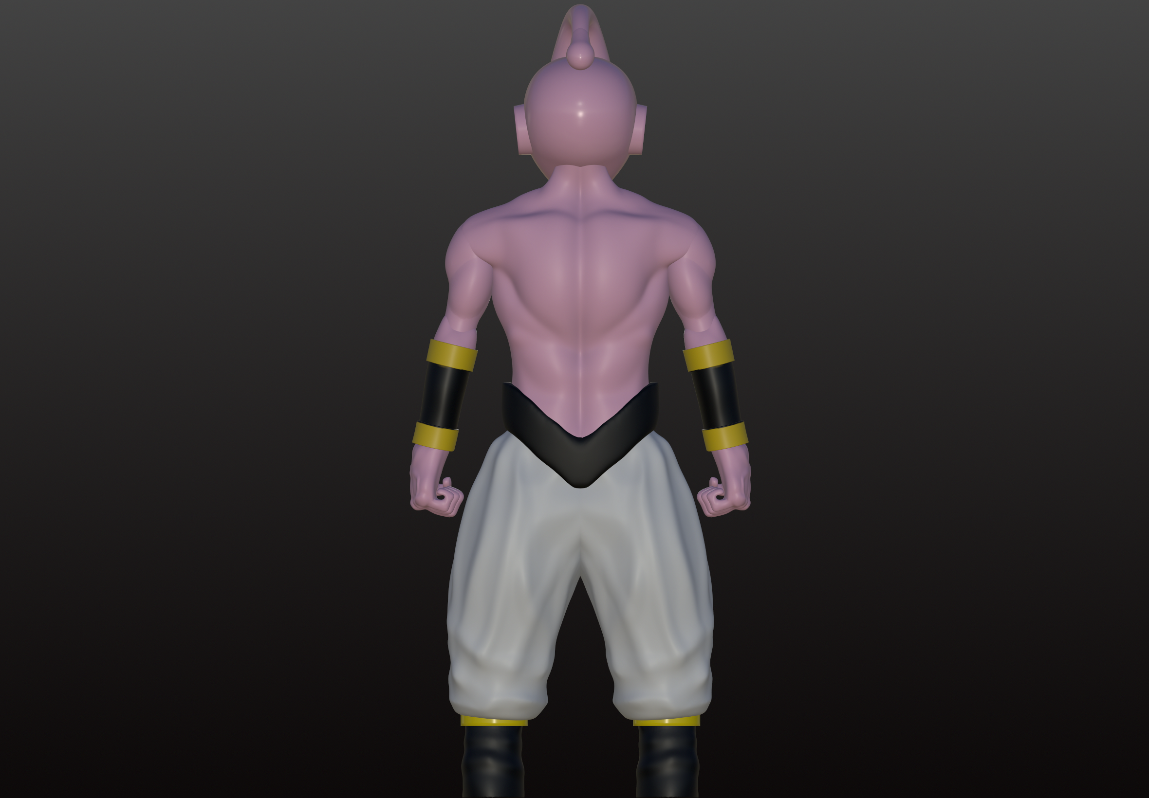 Miniatura 4 do modelo 3D Kid Buu