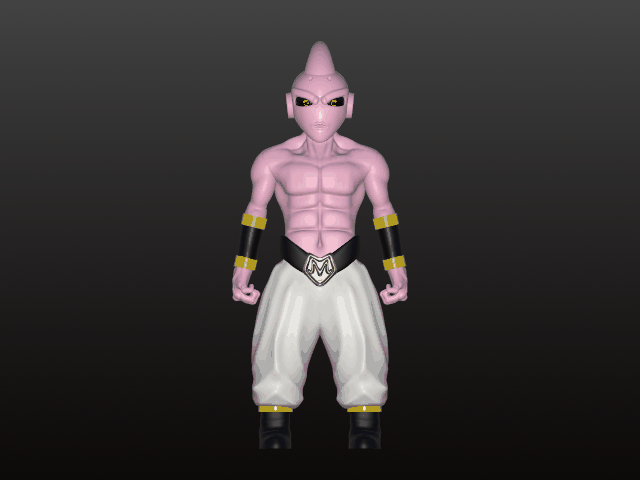 Miniatura 2 do modelo 3D Kid Buu