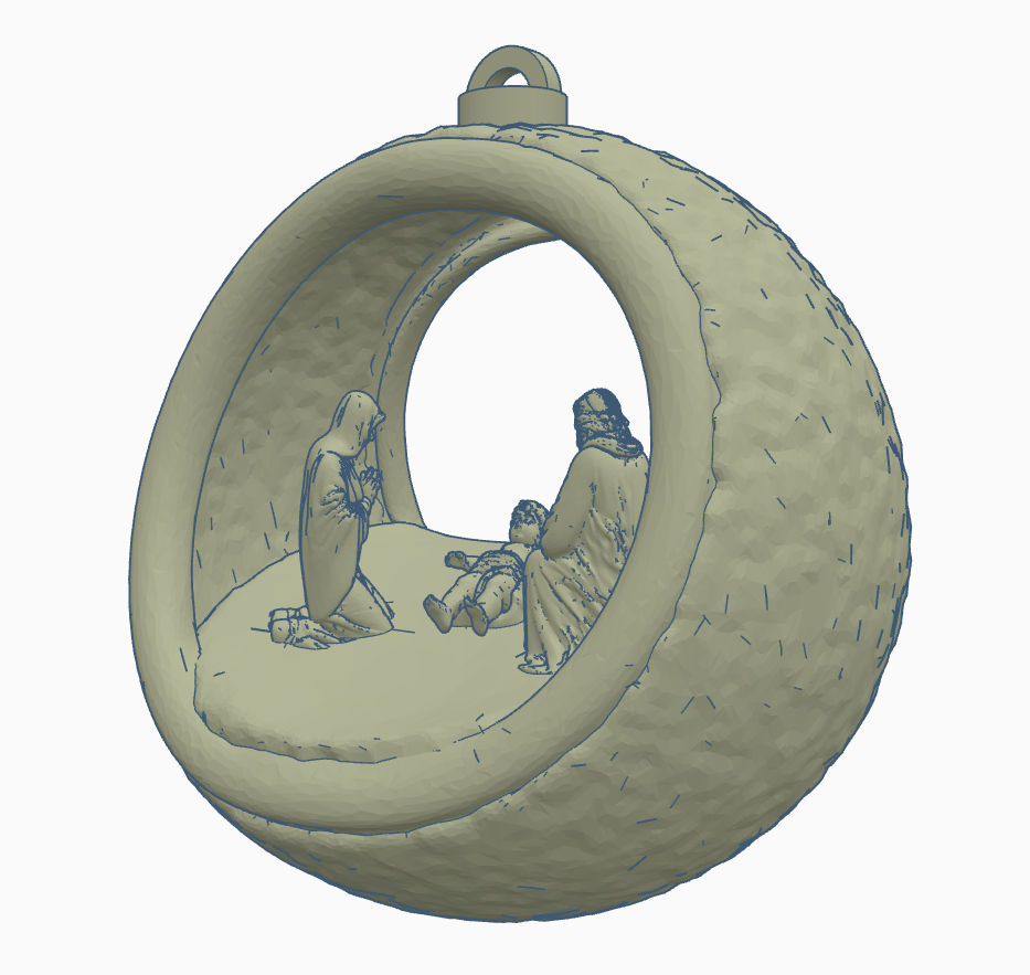 Nativity scene — miniatura 3