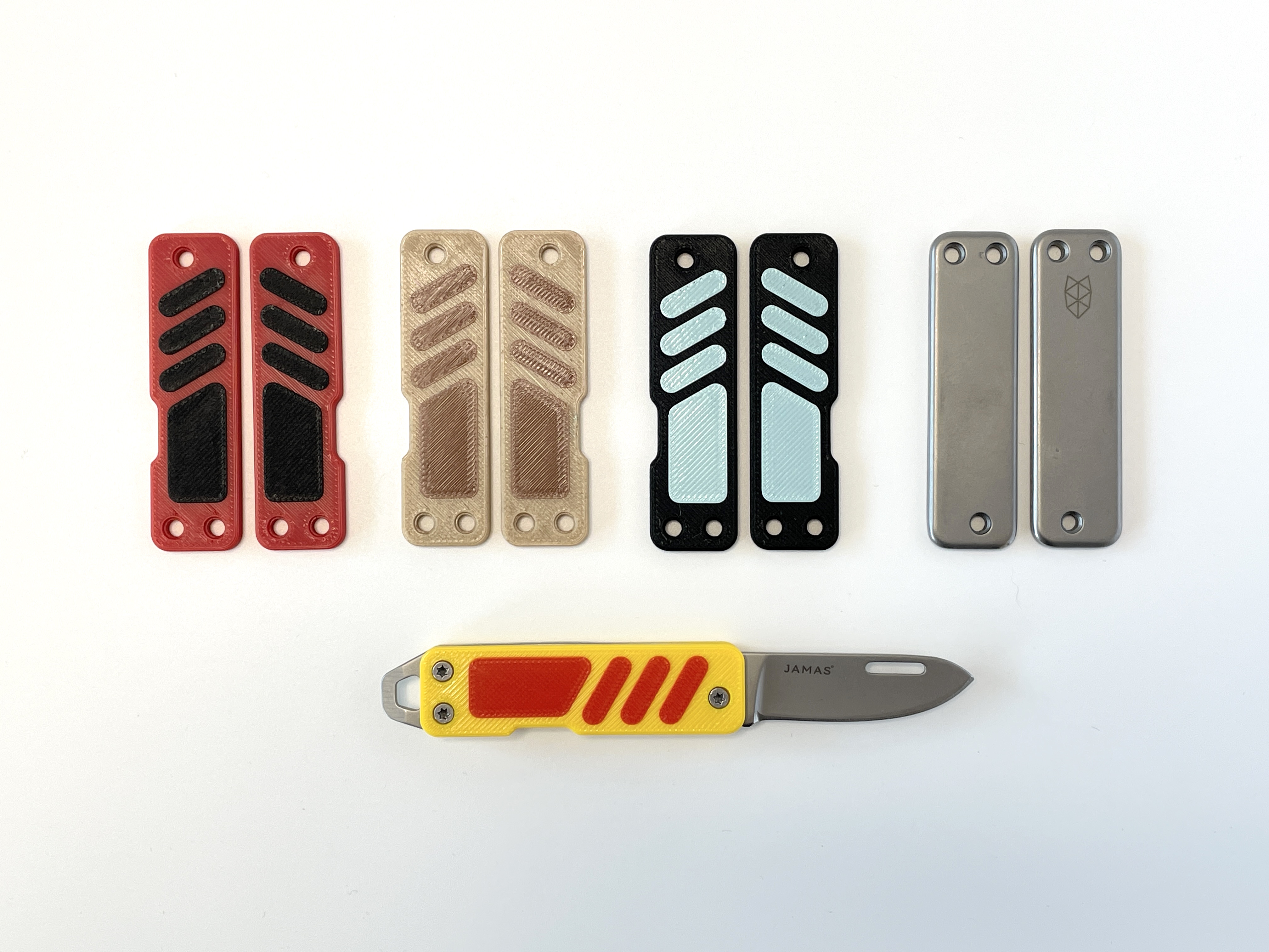 Miniatura 3 do modelo 3D EDC Mini Knife Handle