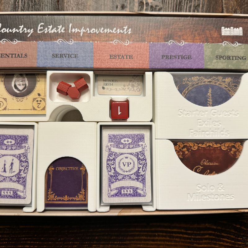 Obsession with All Expansions Through Characters Insert / Organizer by ...