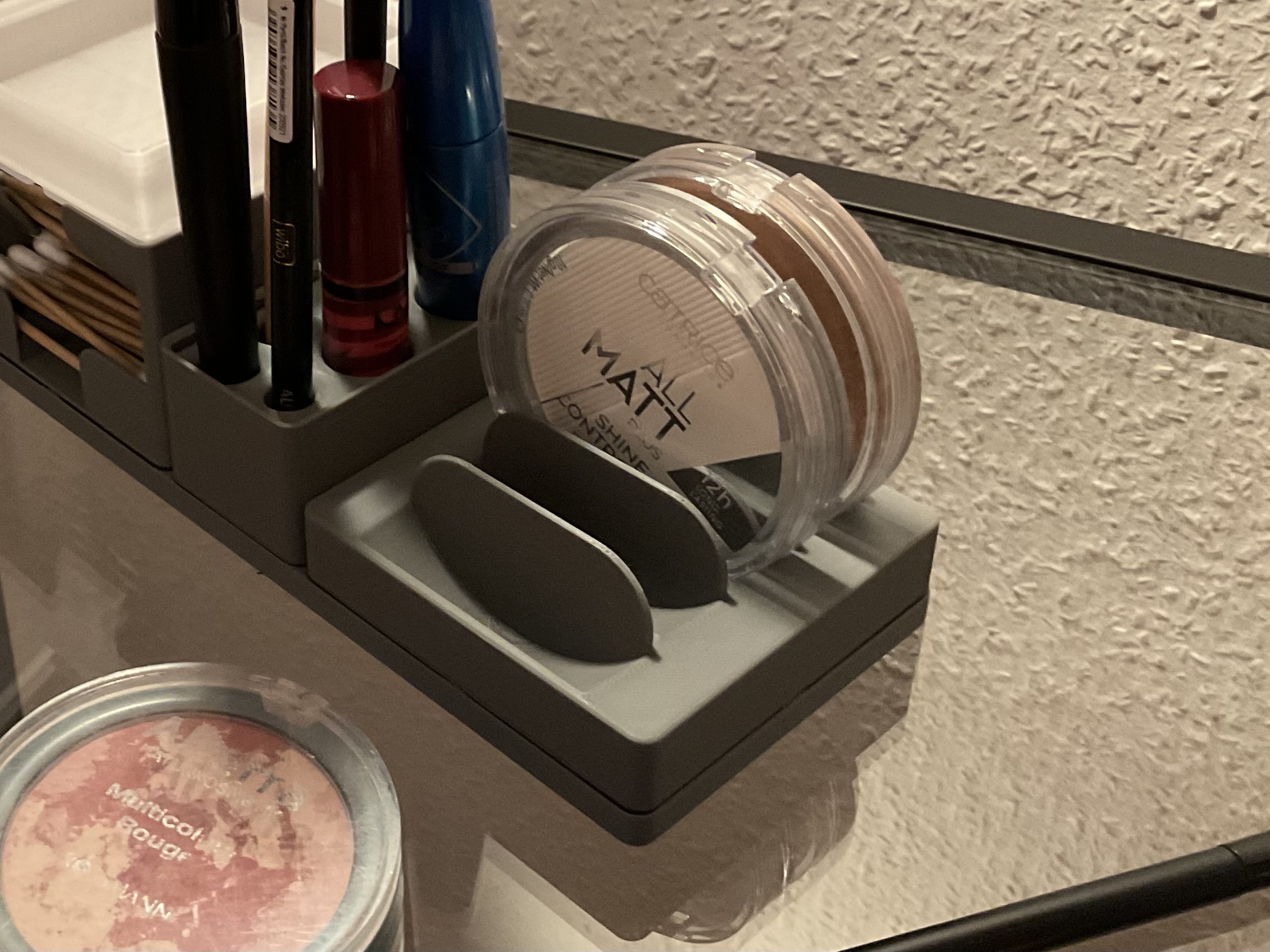 Gridfinity Powder Pan Make-Up Holder