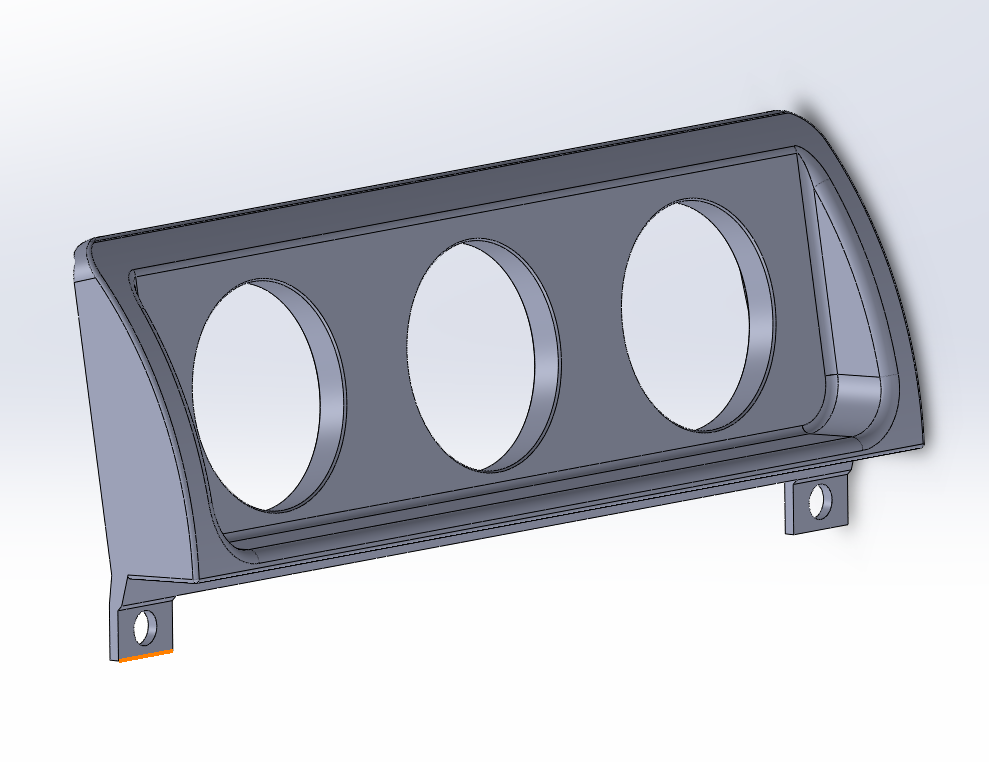 E46 Airvent Gaugepod
