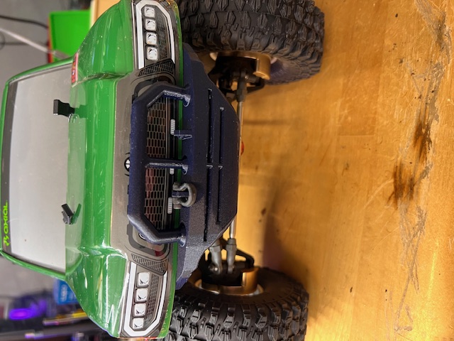 SCX10 III Basecamp Front Bumper -- Pinched