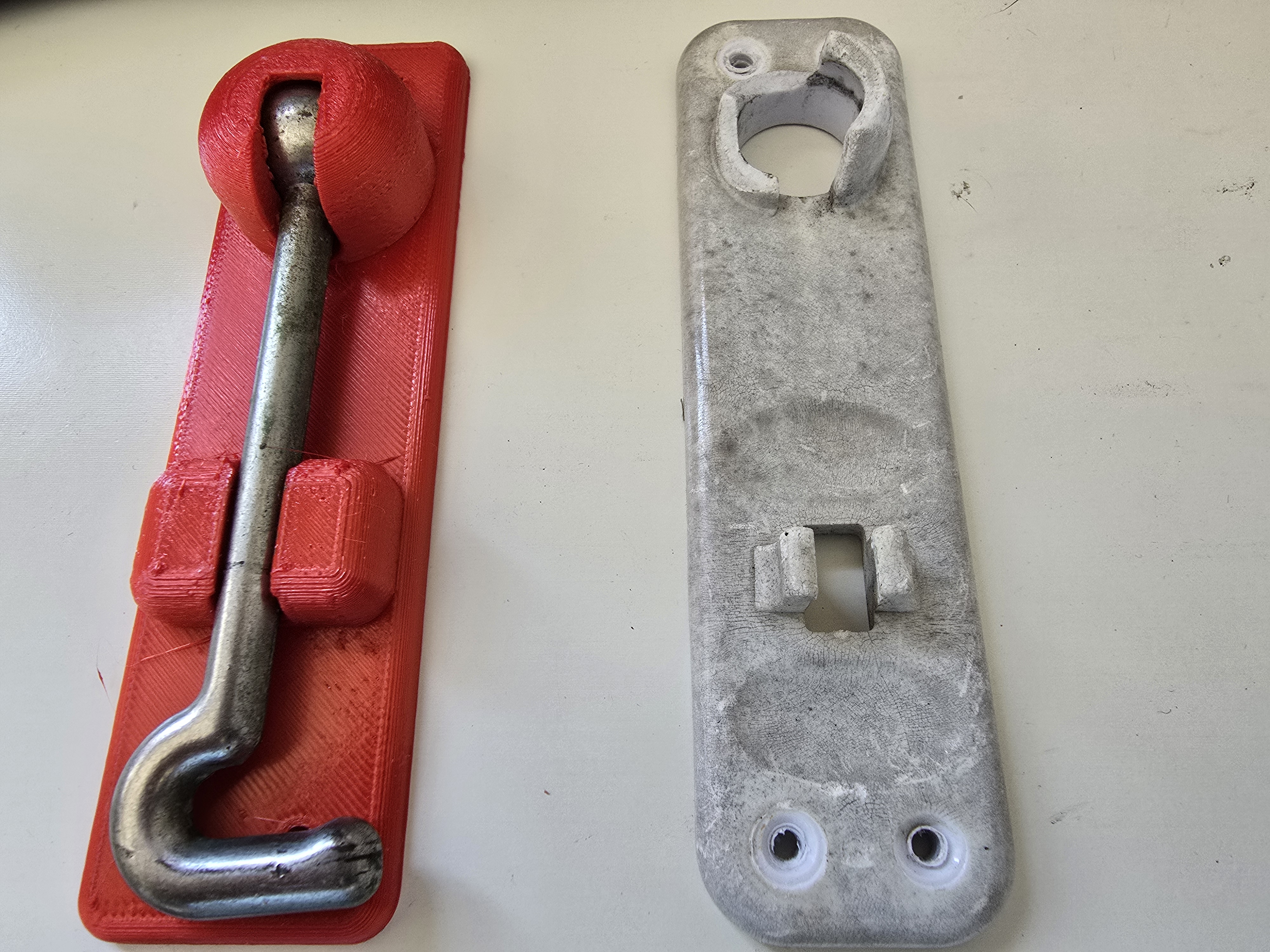 Jayco campertrailer door catch