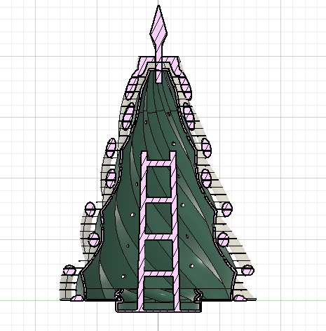 Chrismas tree with LED light — miniatura 2