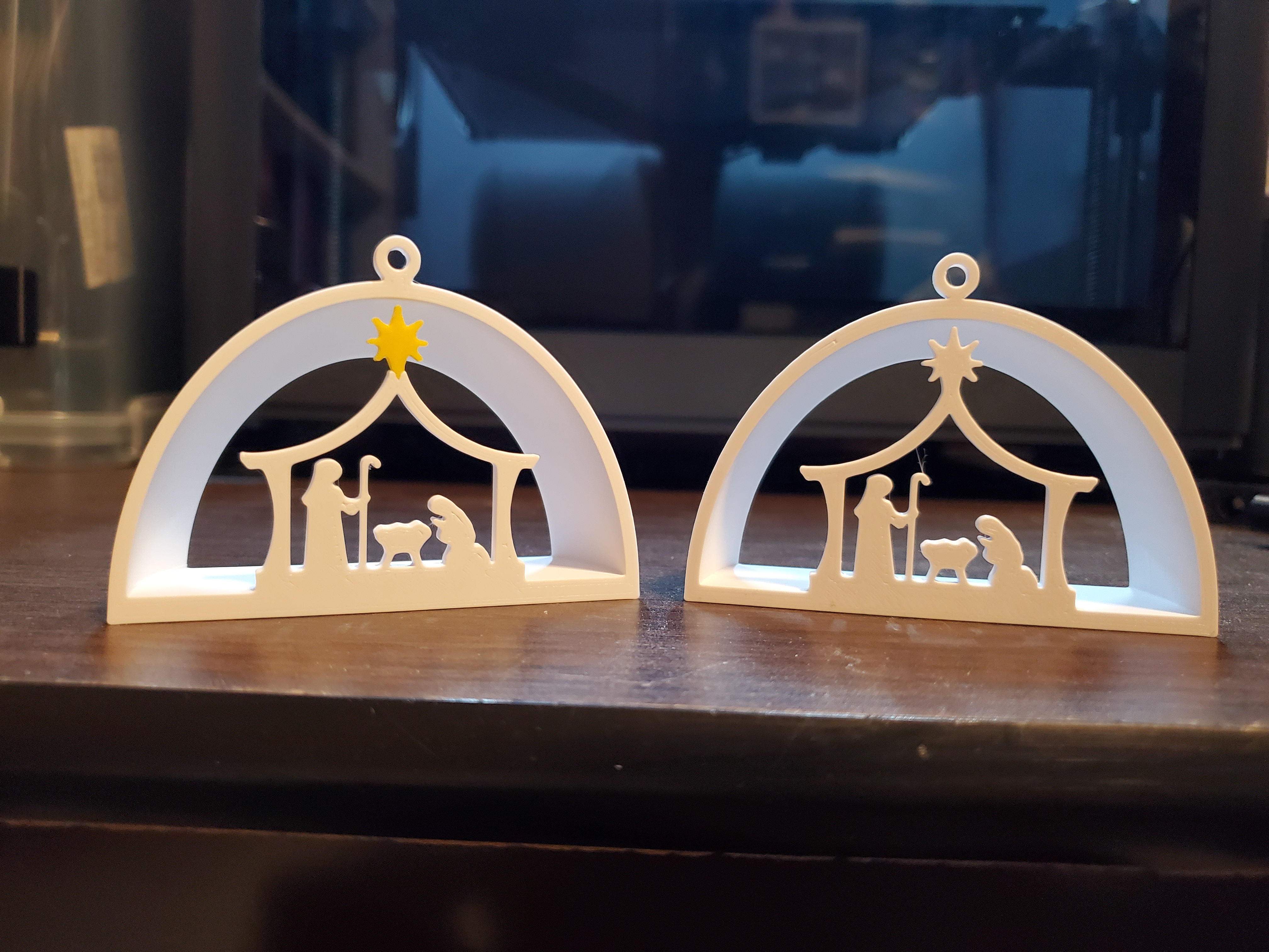 Nativity Manger Ornament