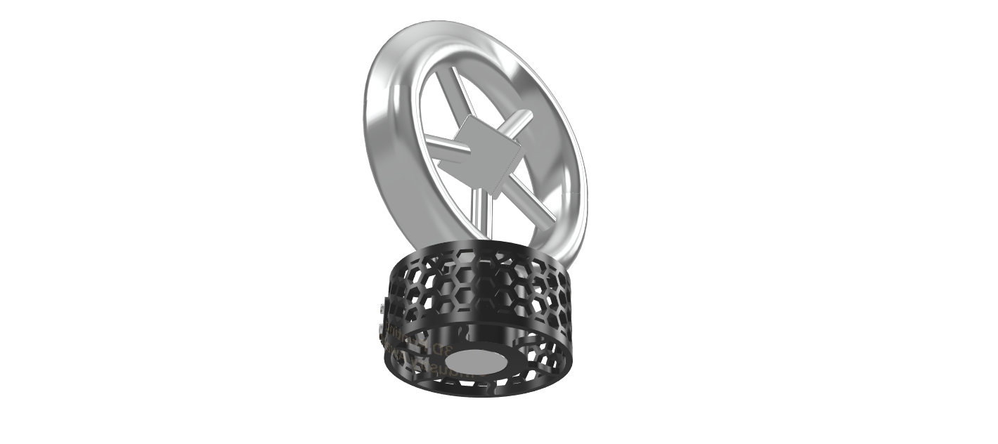 Miniatura 4 do modelo 3D Mobius Strip Trophy
