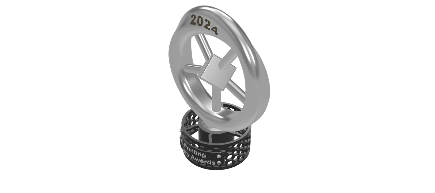 Miniatura 2 do modelo 3D Mobius Strip Trophy