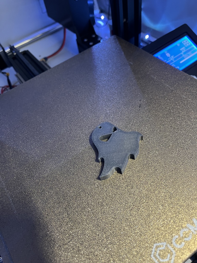 Ghost Energy Keychain