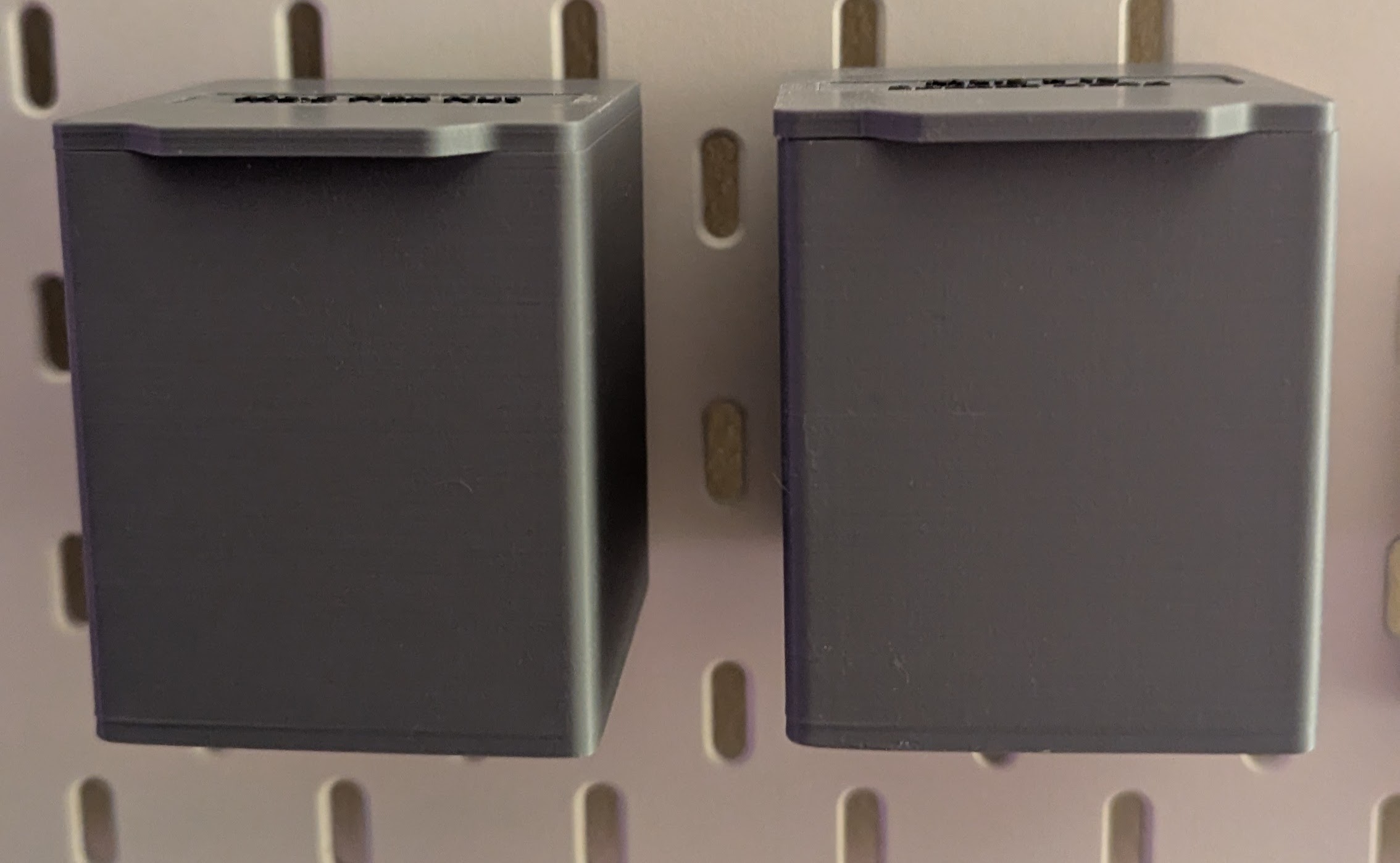 IKEA Skadis Magnetic Quick Disconnect Containers