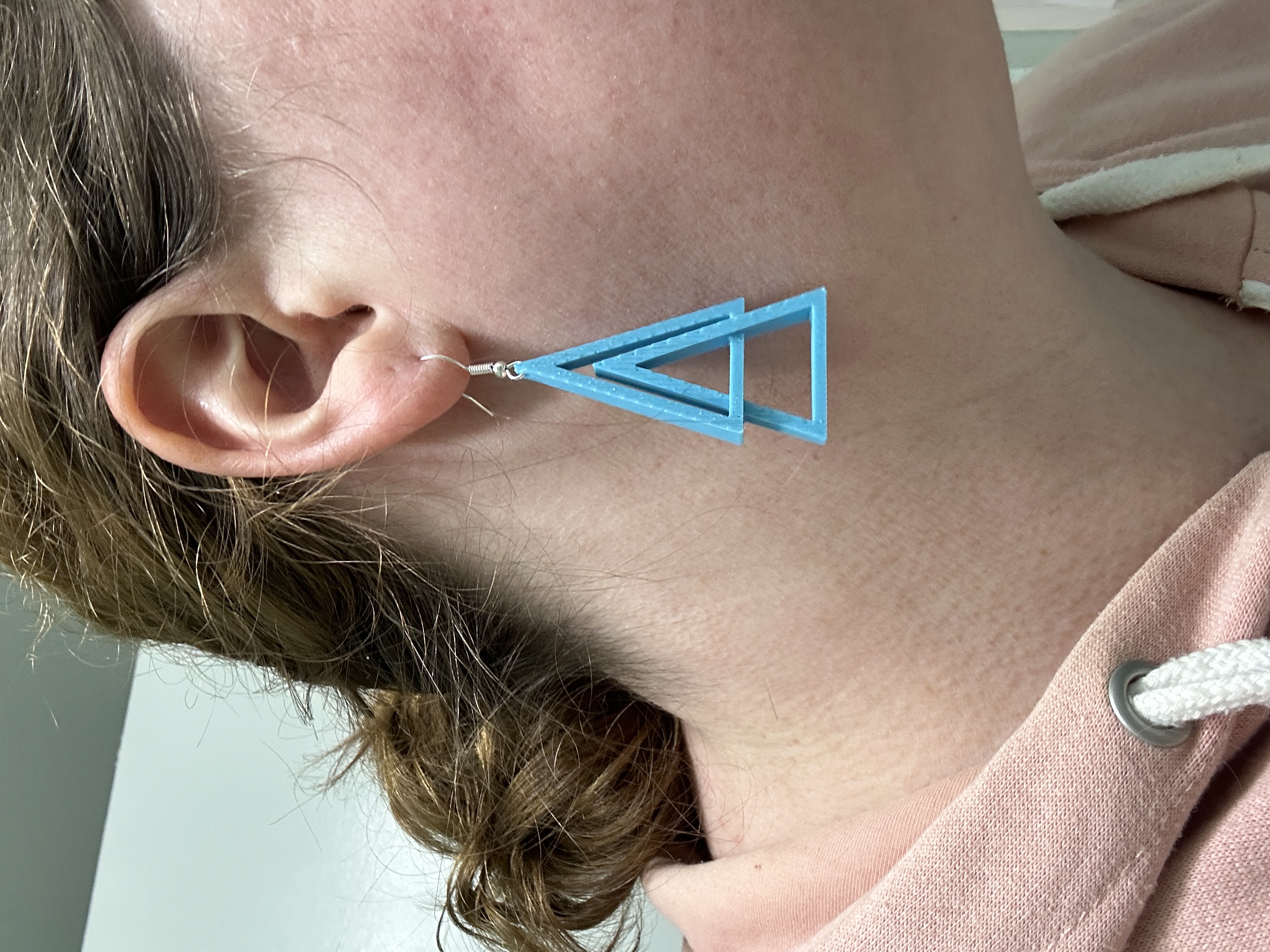 Triangluar Earrings