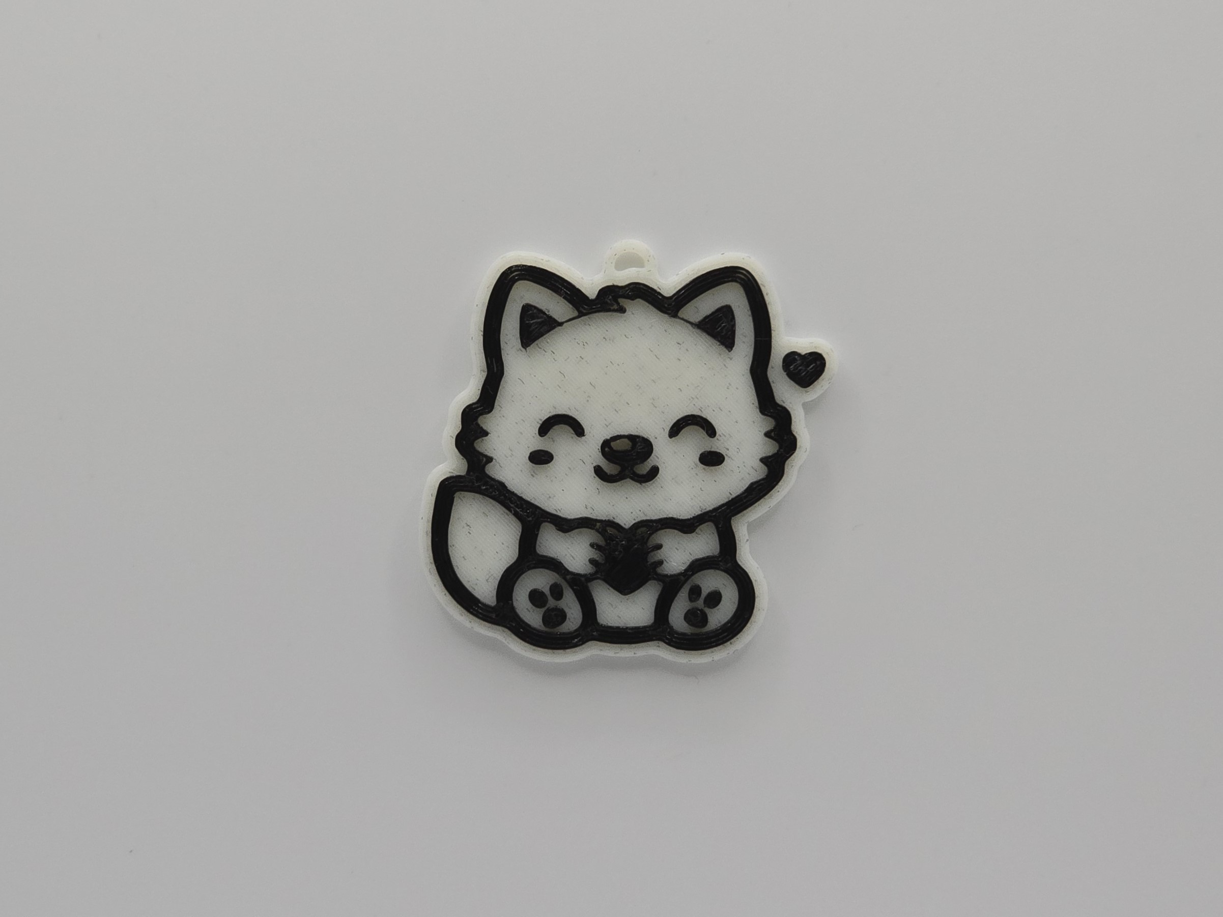 Cute Wolf Keychain