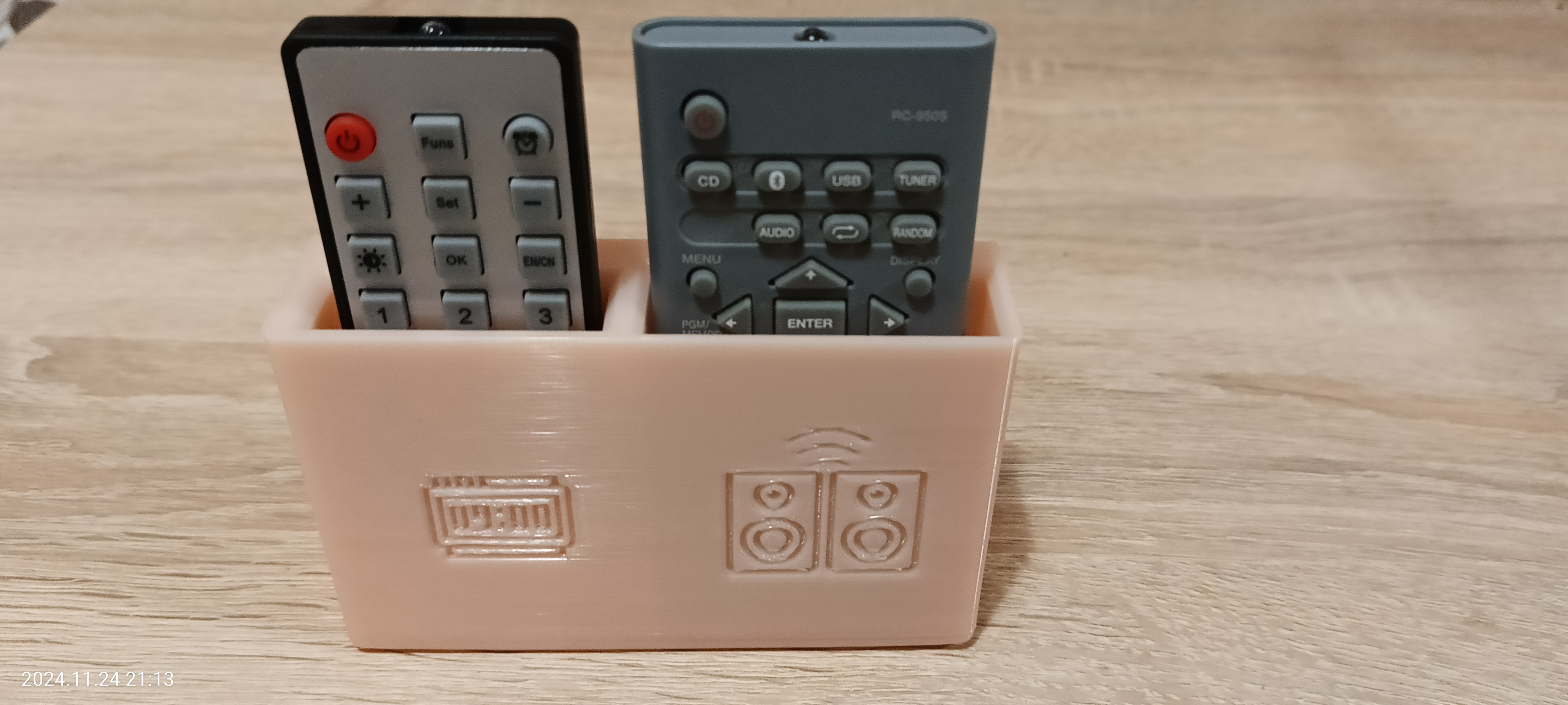 Holder for 2 remote controls — miniatura 2