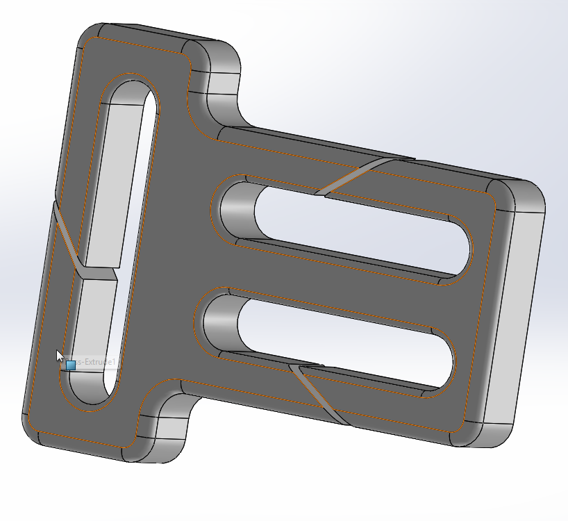 Sternum buckle slider strap adjuster