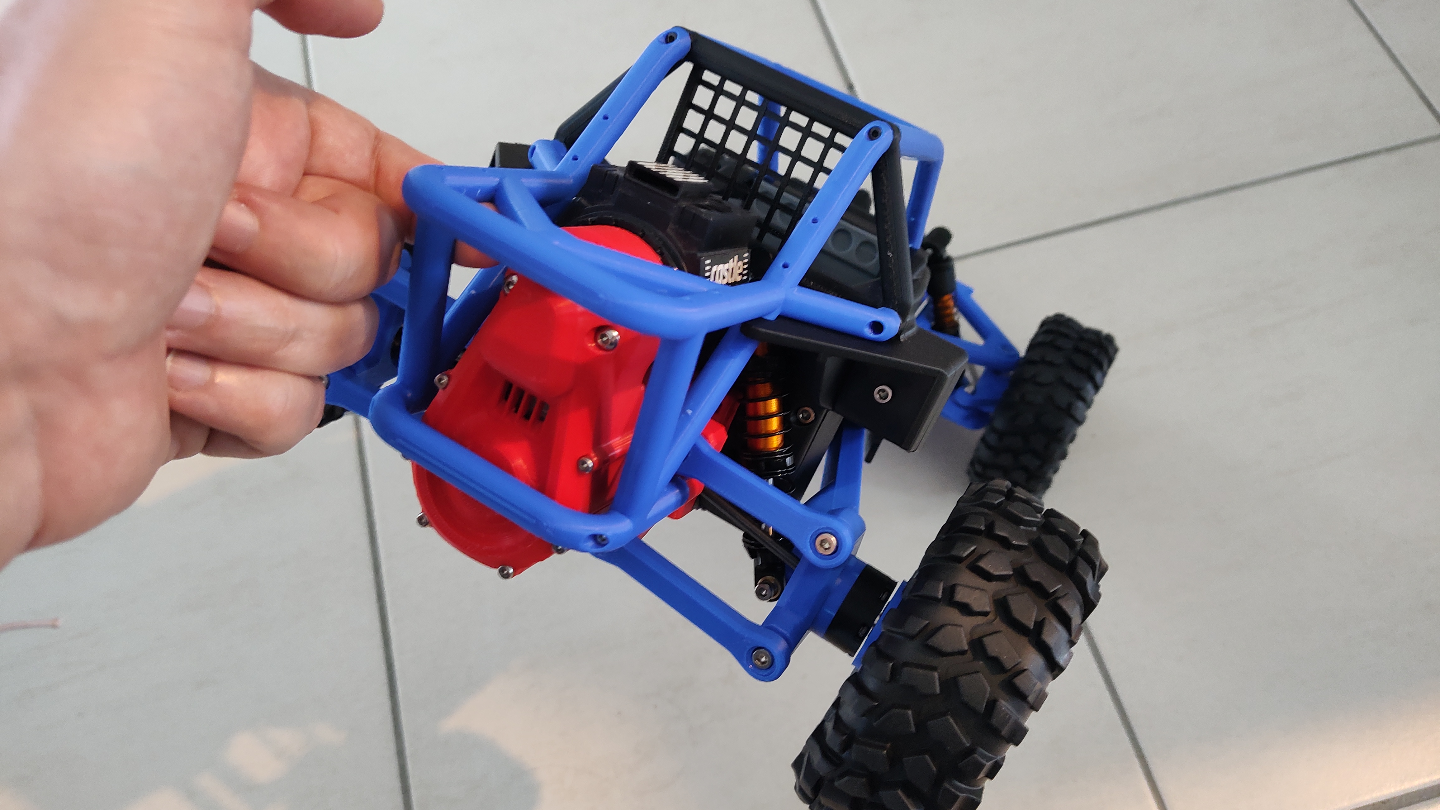 SandPiper 1:8 (by Black Crow) - Modded gearbox - SCT Sidewinder