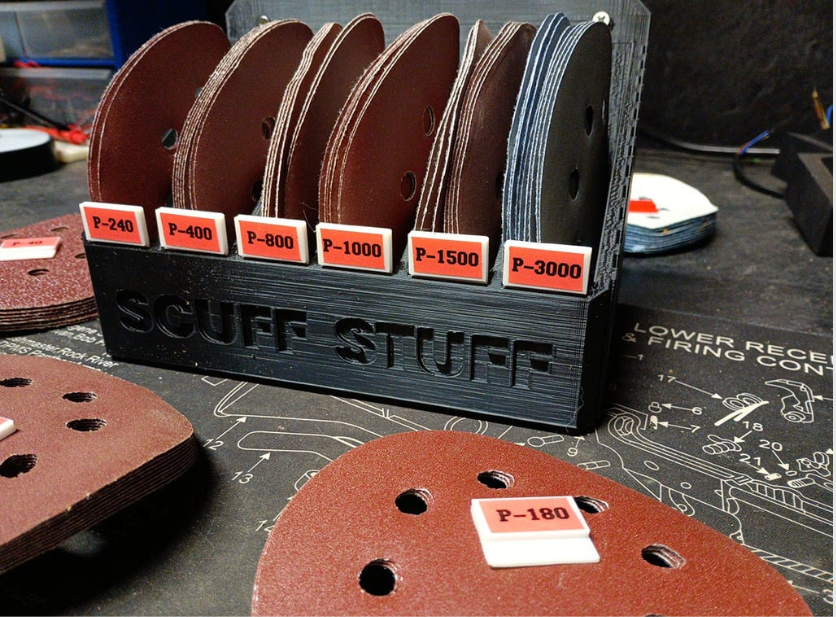 sanding disc holder
