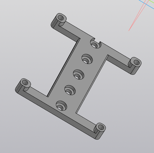 Voron v0 Orange PI Zero 3 din mount