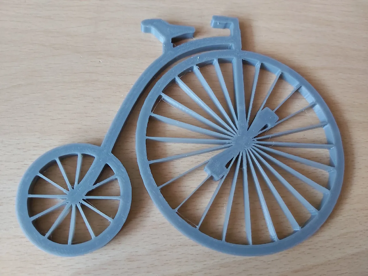 Penny Farthing Coaster by G4 | Download free STL model | Printables.com